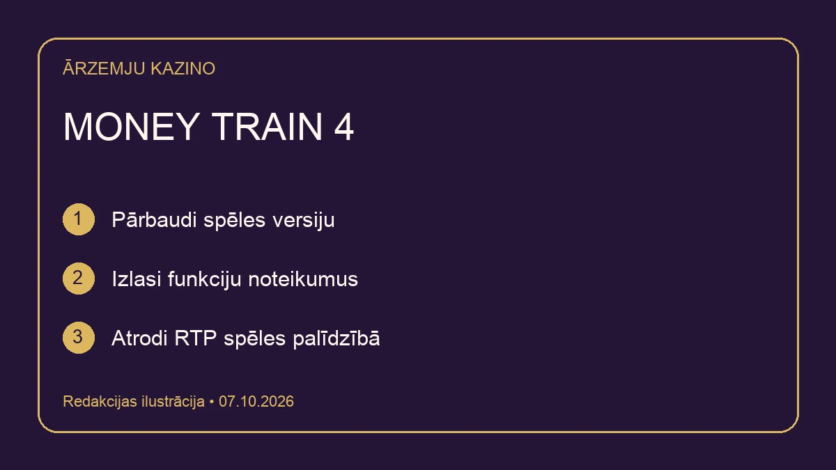 Money Train 4: versija, funkciju noteikumi un RTP pārbaude